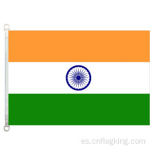 Bandera nacional de la India 90 * 150 cm 100% poliéster
